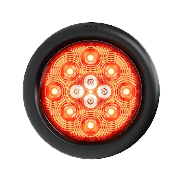 Fiesta 4" Round LED Combo Stop Tail Turn & Reverse Light